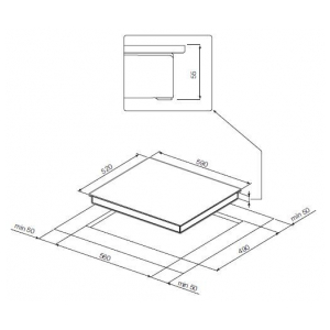 Индукционная варочная панель Graude IK 60.2 B