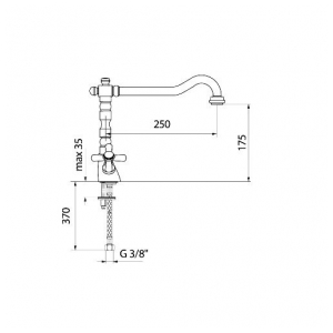 Смеситель Webert ARMONY AM780102015 CHROME