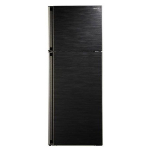 Отдельностоящий двухкамерный холодильник Sharp SJ-58C-BK