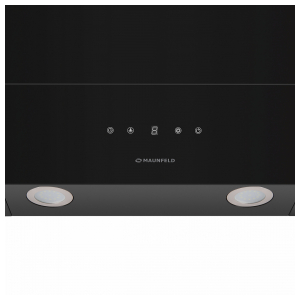 Пристенная вытяжка Maunfeld Manchester Light 90 Black Glass Black