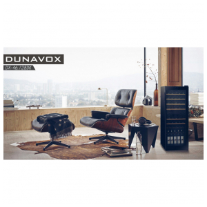 Отдельностоящий винный шкаф Dunavox DX-46.128DK