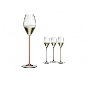 Бокал Riedel HIGH PERFORMANCE CHAMPAGNE GLASS red stem