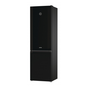 Отдельностоящий двухкамерный холодильник Gorenje RK6201SYBK