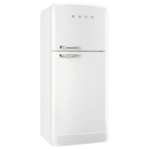 Отдельностоящий двухкамерный холодильник Smeg FAB50RWH