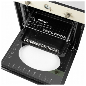 Электрический духовой шкаф Maunfeld EOEFG.566RIB.RT
