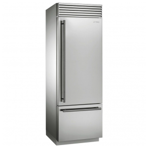 Отдельностоящий двухкамерный холодильник Smeg RF376RSIX
