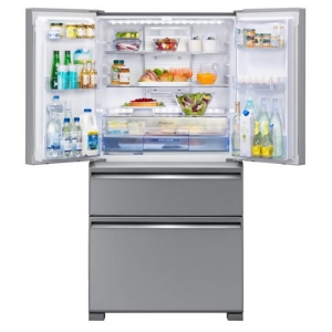 Отдельностоящий многокамерный холодильник Mitsubishi Electric MR-LXR68EM-GSL-R