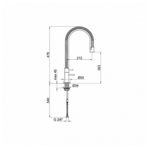 Смеситель Webert SPYRO SR920302015